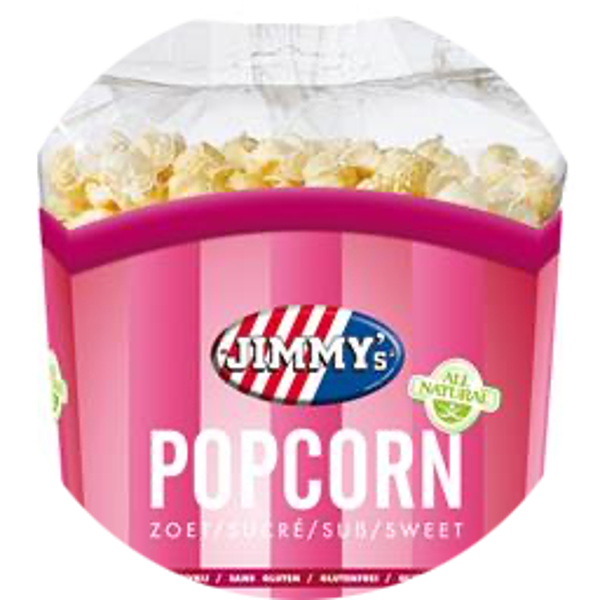 JIMMY'S POPCORN TUB SWEET 6X140G Art nr. 43778