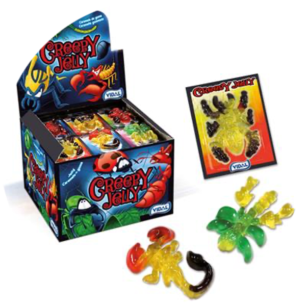 VIDAL CREEPY JELLY 11G 66 STUKS Art nr. 51206