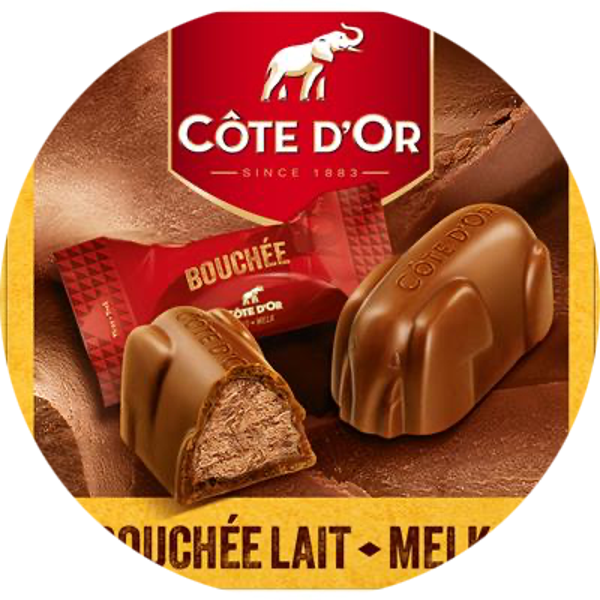 CÔTE D'OR BOUCHÉES MELK 4-PACK X24 Art nr. 314