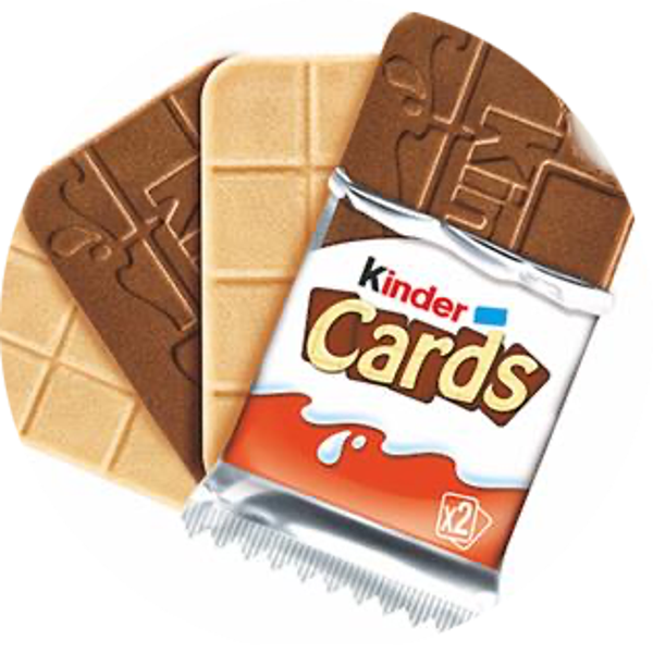 FERRERO KINDER CARDS T(2X1)X30 Art nr. 53354