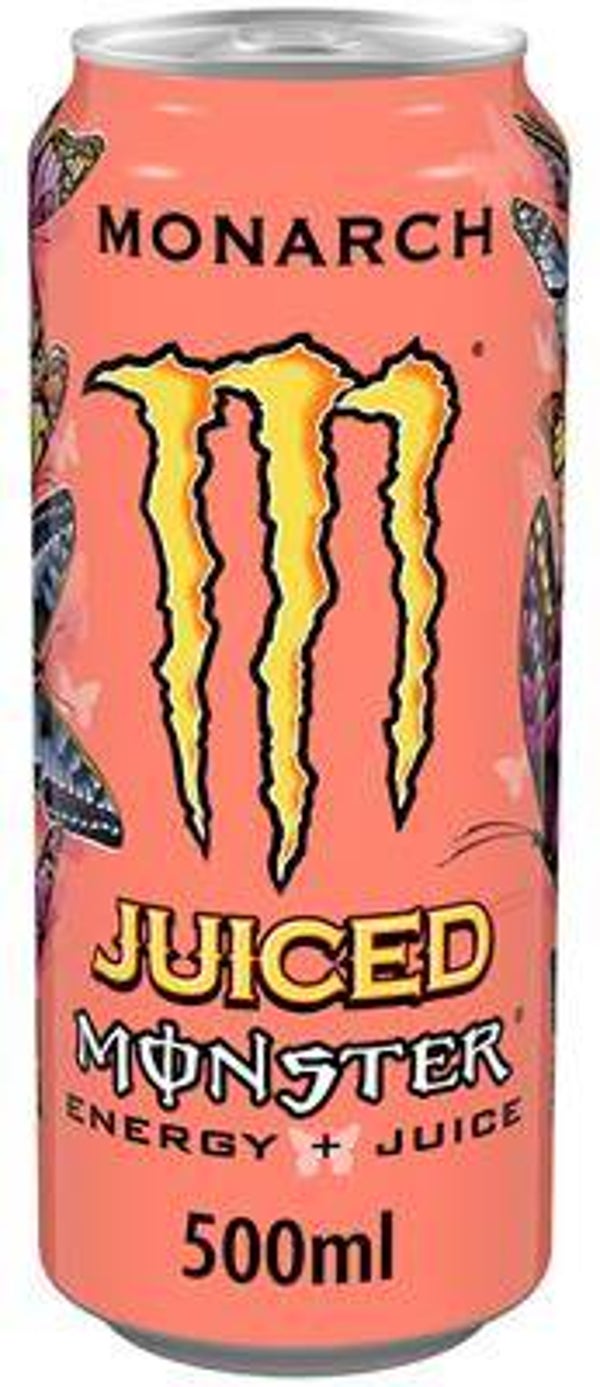 MONSTER ENERGY JUICED MONARCH CANS 24X50CL Art nr. 52510