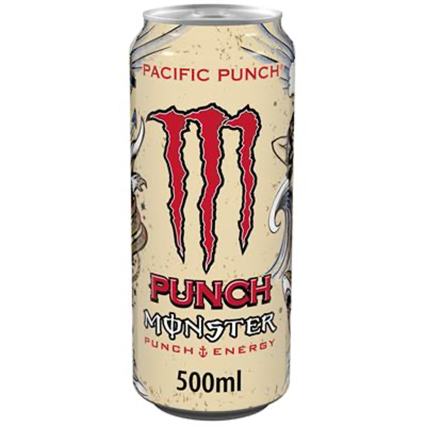 MONSTER ENERGY JUICED PACIFIC PUNCH CANS 24X50CL Art nr. 51464
