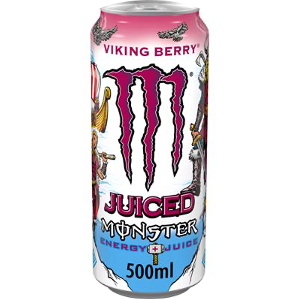 MONSTER ENERGY JUICED VIKING BERRY CANS 24X50CL Art nr. 56650