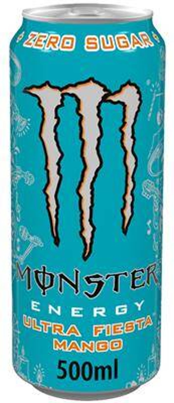 MONSTER ENERGY ULTRA FIESTA MANGO CANS 24X50CL Art nr. 52394