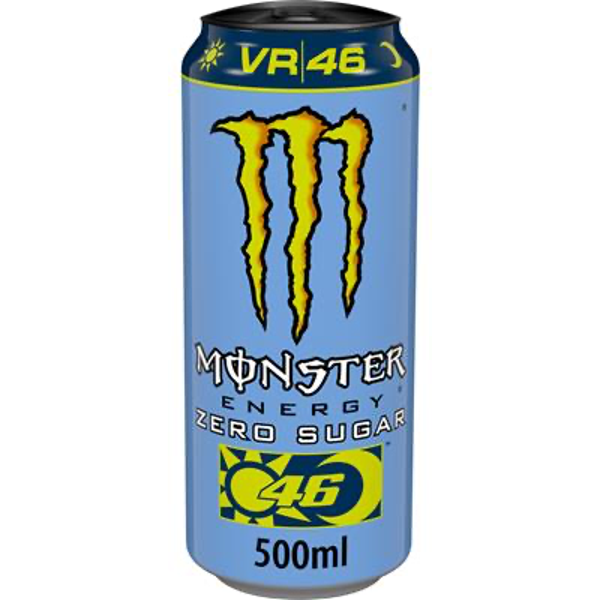 MONSTER ENERGY VALENTINO ROSSI ZERO SUGAR 24X50CL Art nr. 56651