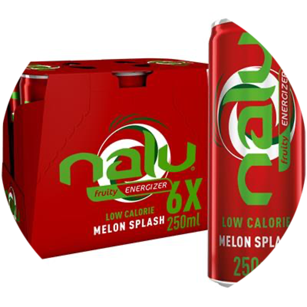 NALU MELON SPLASH CANS 4X25CL 6-PACK Art nr. 53288
