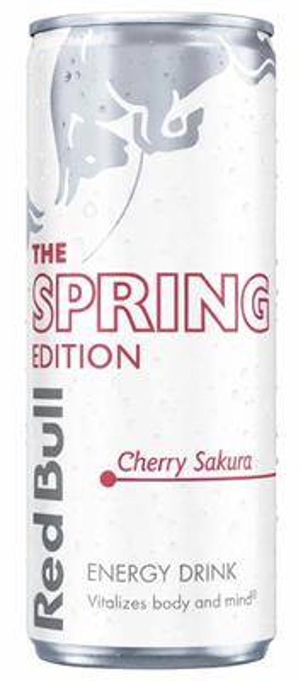 RED BULL ENERGY SPRING CHERRY SAKURA 24X25CL Art nr. 56796