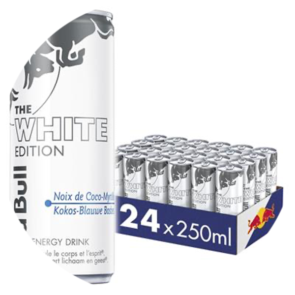 RED BULL ENERGY WHITE EDITION CANS 24X25CL Art nr. 53264