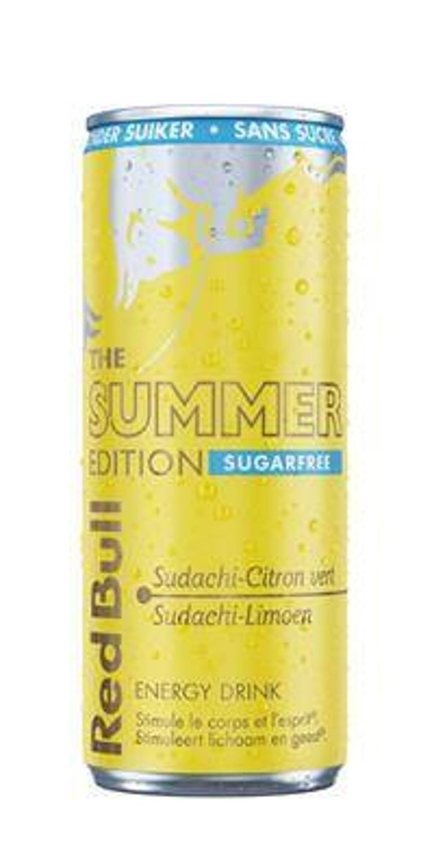 RED BULL SUGARFREE SUM SUDACHI LIME CANS 24X25CL Art nr. 57077