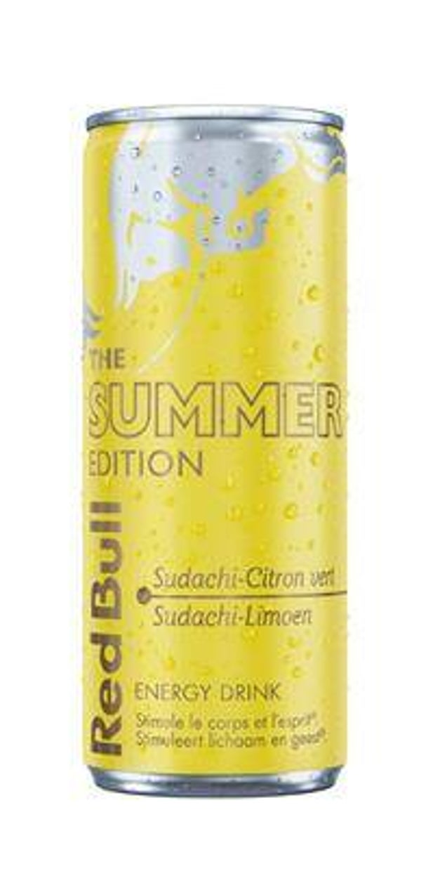 RED BULL SUMMER SUDACHI LIME EDITION CANS 24X25CL Art nr. 57076