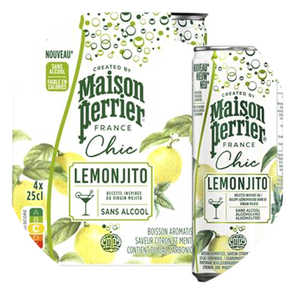 MAISON PERRIER CHIC LEMONJITO 6X25CL 4-PACK Art nr. 55212