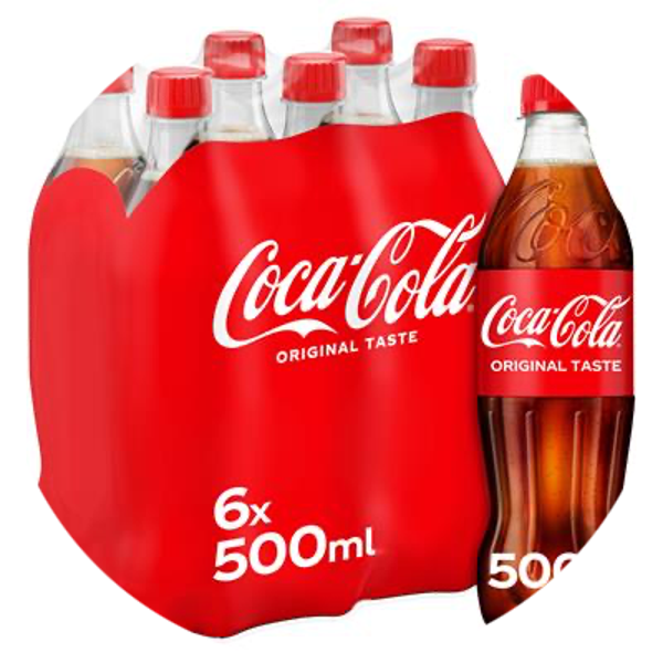 COCA-COLA PET 4X50CL 6-PACK Art nr. 7980