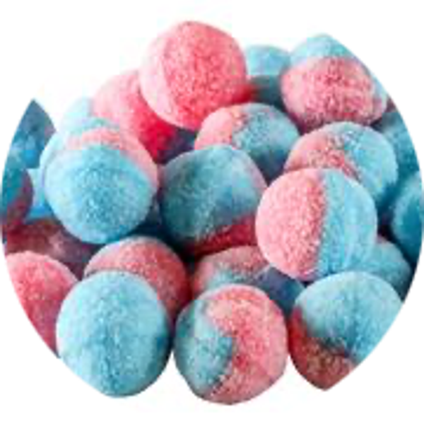 DR. SOUR POWDER BALLS - BUBBLEGUM FIZZY 1KG Art nr. 56858