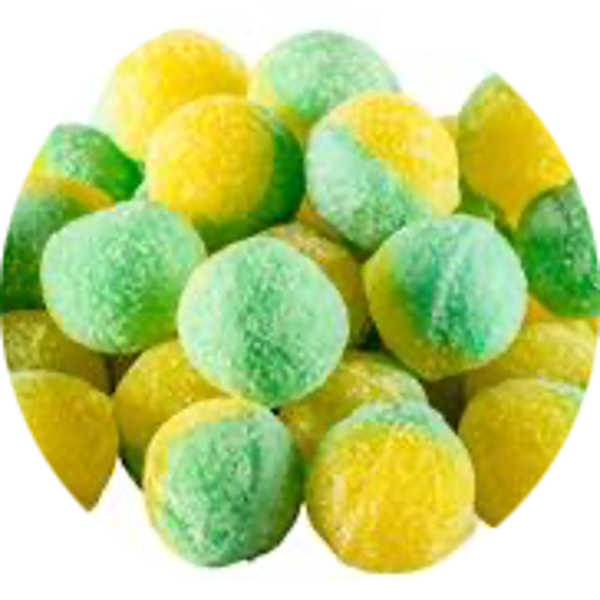DR. SOUR POWDER BALLS - LIME LEMON 1KG Art nr. 56861