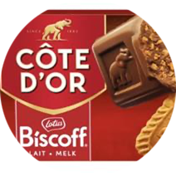 CÔTE D'OR TABLETTEN BISCOFF MILK 14X190G Art nr. 57058