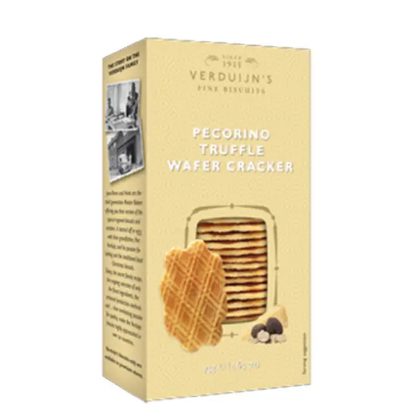 Verduin Hartige aperitiefkoekjes Pecorino en truffel 75 g verp 36