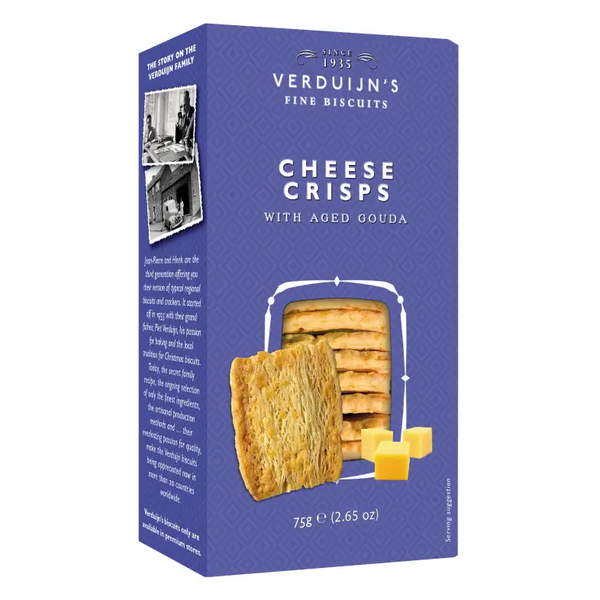 Verduijn's kaasbladerdeegkoekjes 75 g verp 36