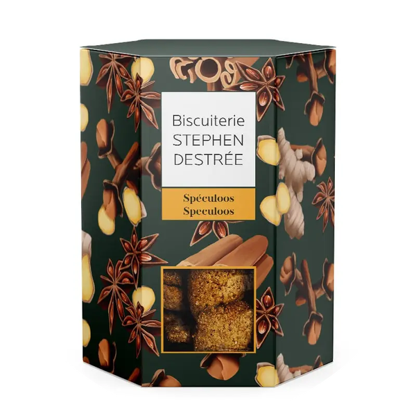 Speculoos koektrommel - 100 g Geschenkdoos verp 27