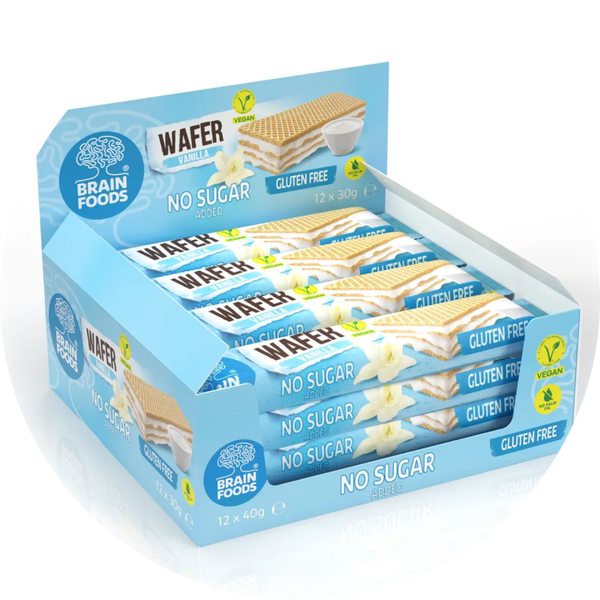 Display 12  Vegan glutenvrije flapjacks met bosbessen verp 48