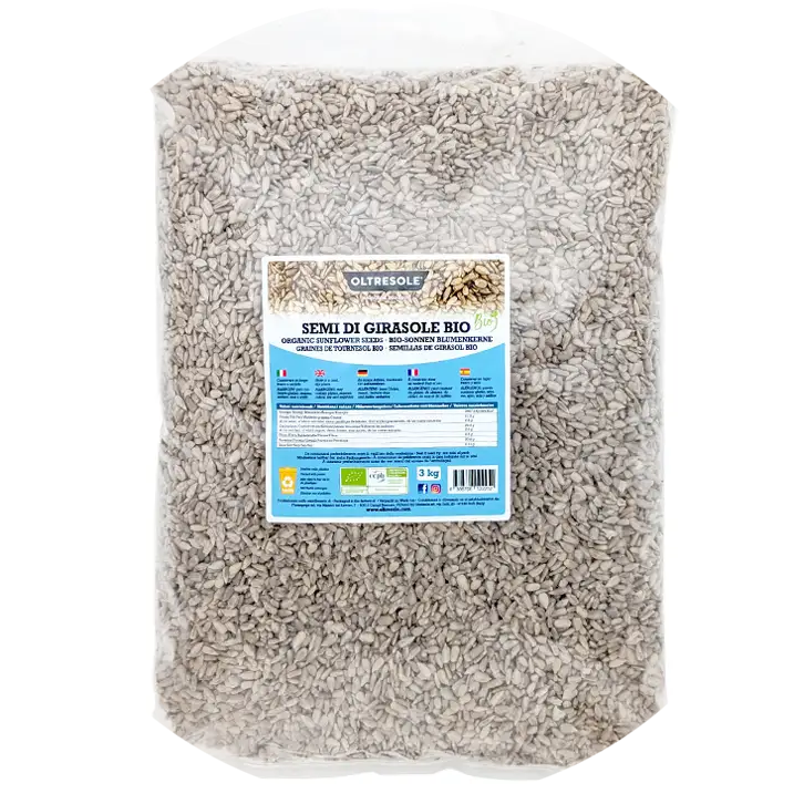 BIO ZONNEBLOEMPITTEN 3 kg Verp 4