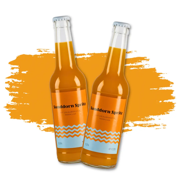 Mointz zee-bes spritz met passievrucht voor vakantiegevoel (0,33 l)  Verp 24