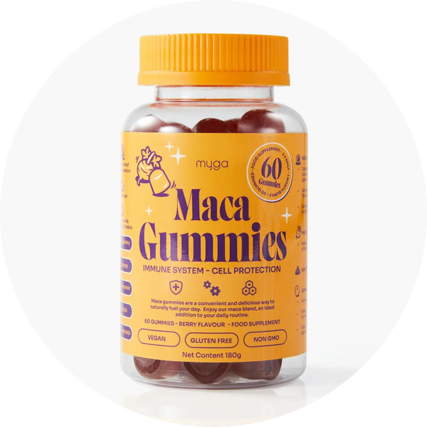 Maca Gummies – Vegan Bessen Energie & Balans Ondersteuning 60 verp 6