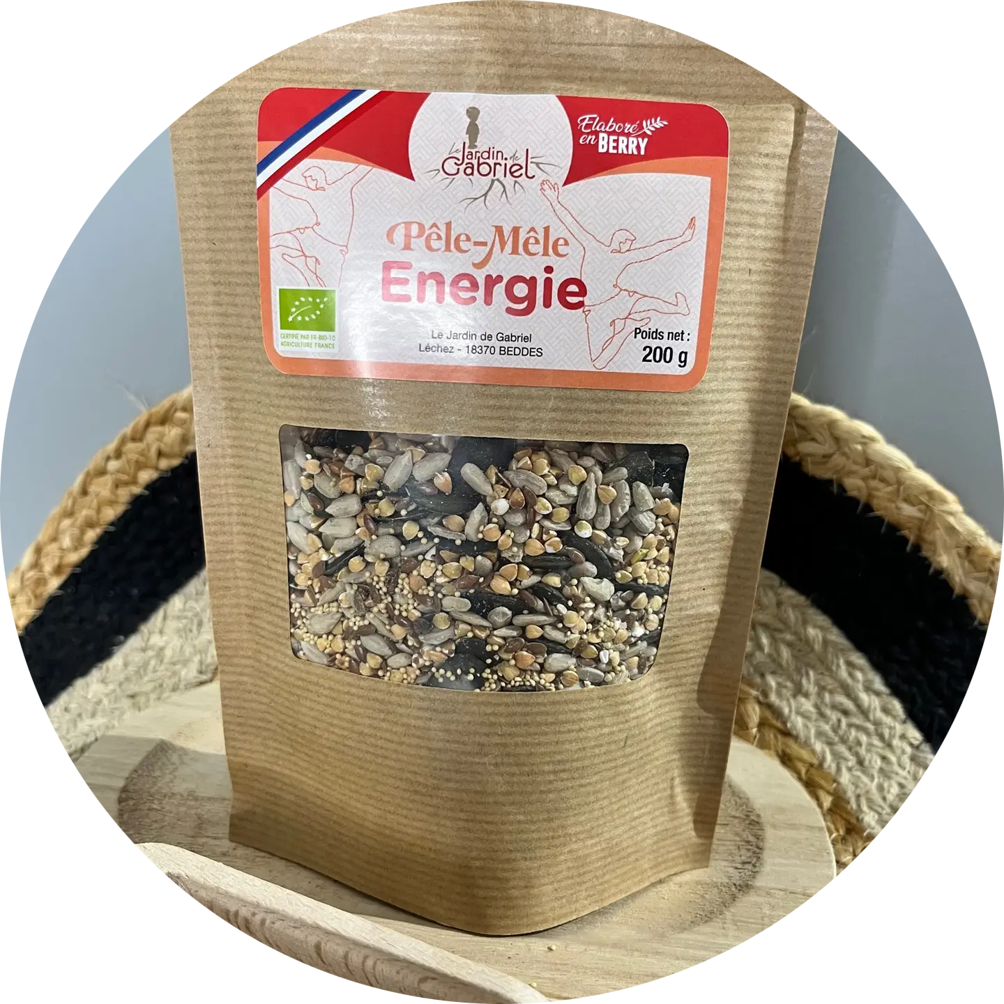 Energie Mix - 200 g omega 3 rijk aan vezels Verp 12