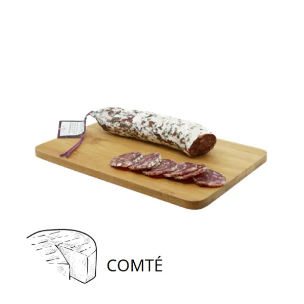 Worst uit Auvergne met Comté kaas