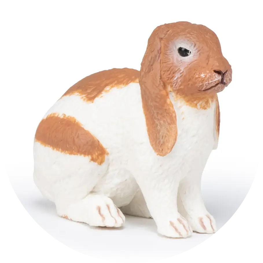 Beeldje lopkonijn Verp 5