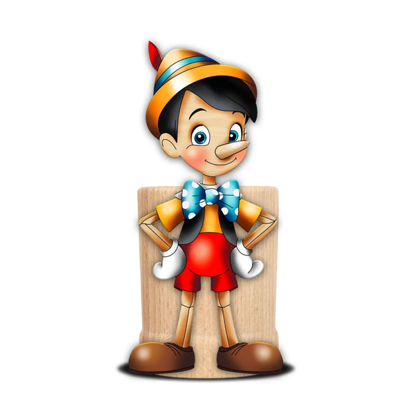 Potloodhouder Pinocchio van hout Verp 12