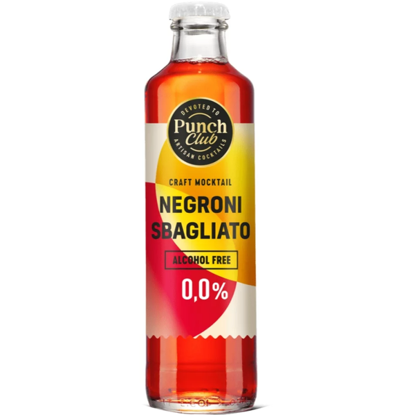 Punch Club 'Negroni Sbagliato' Craft Mocktail 6x4x250ml 24 stuk