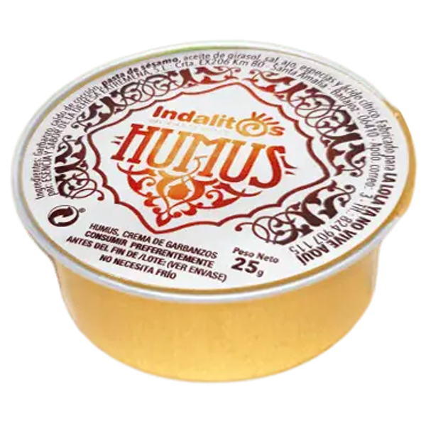 Hummus vlootjes 25Gr 30 x4 = 120 stuks