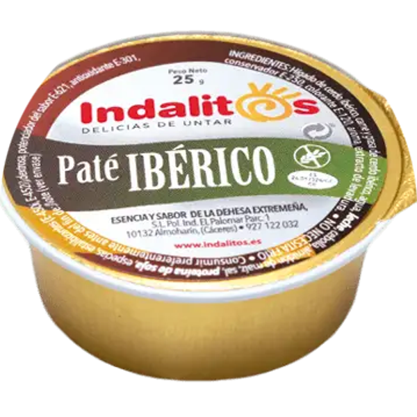 Iberische vlootjes paté 25Gr 45 x4 = 180 stuks