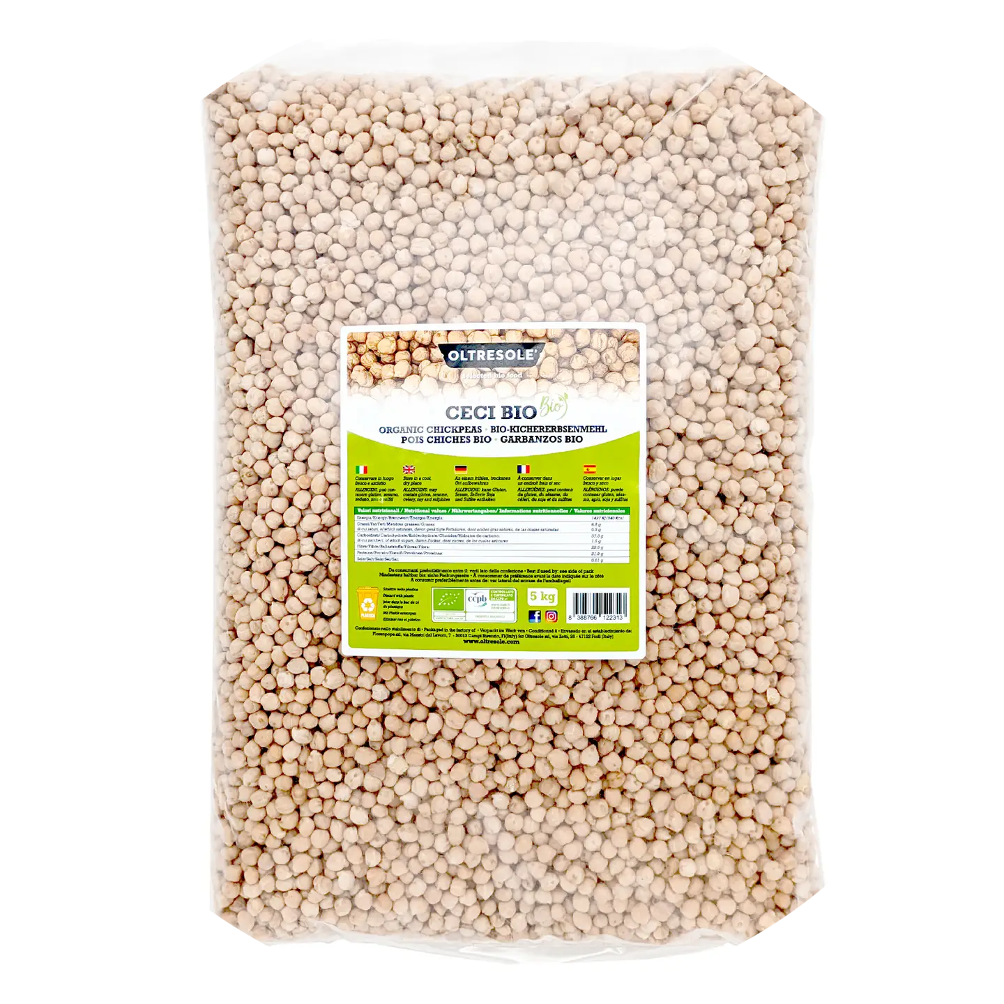 BIO KIKKERERWTEN 5 Kg