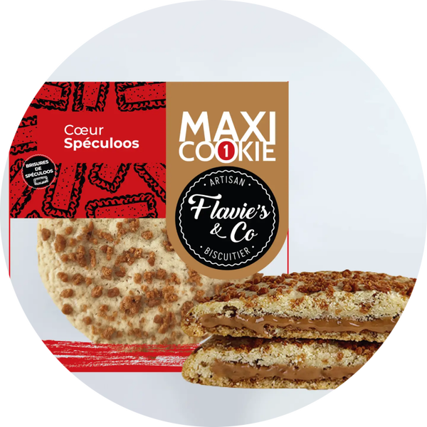 Maxi cookie met speculooshart verp 3