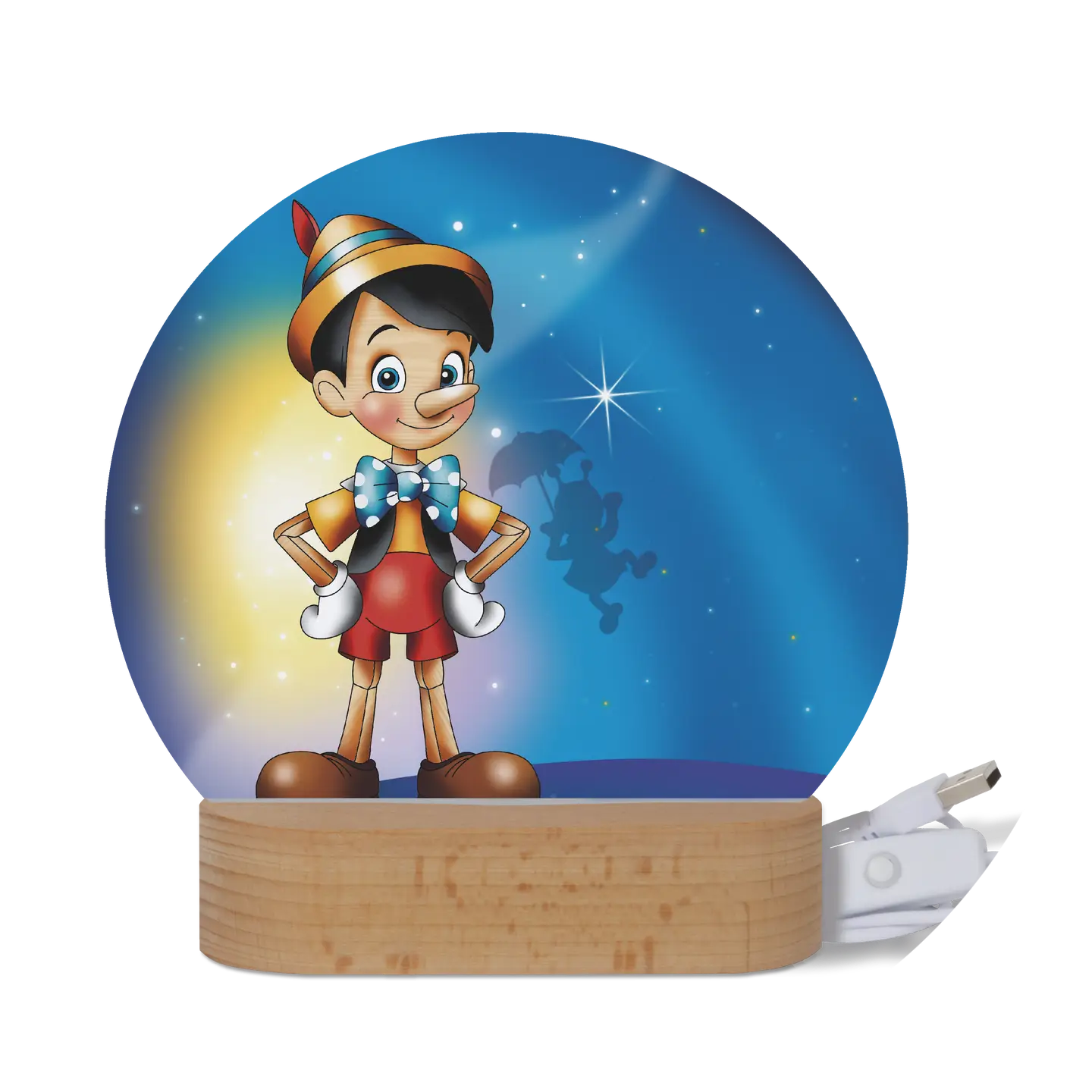 Pinocchio nieuwe tafellamp 18 x 20 cm verp 12