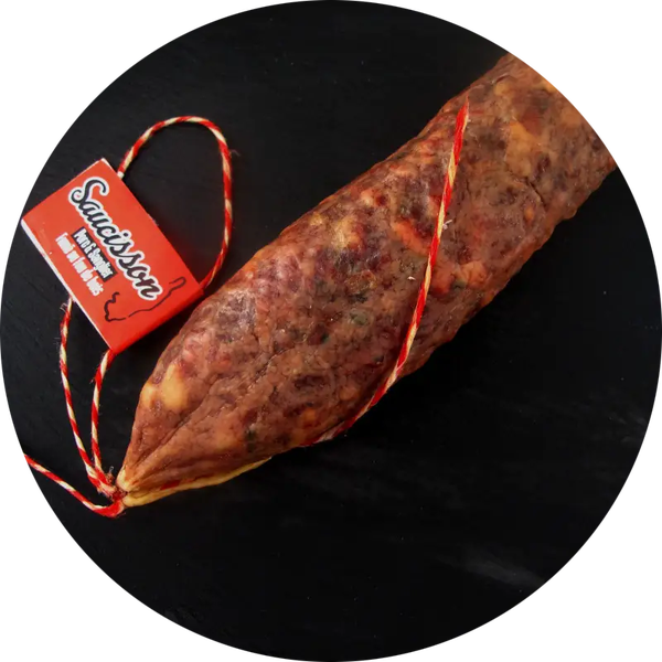 Corsicaanse wilde zwijnenworst 250 g verp 12