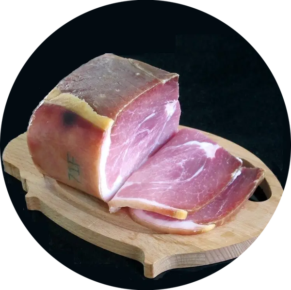 6 gedroogde ham 650g verp12