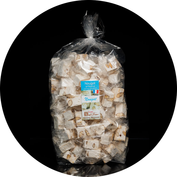 Bulkzak 2 kg zachte klassieke nougat Verp 6