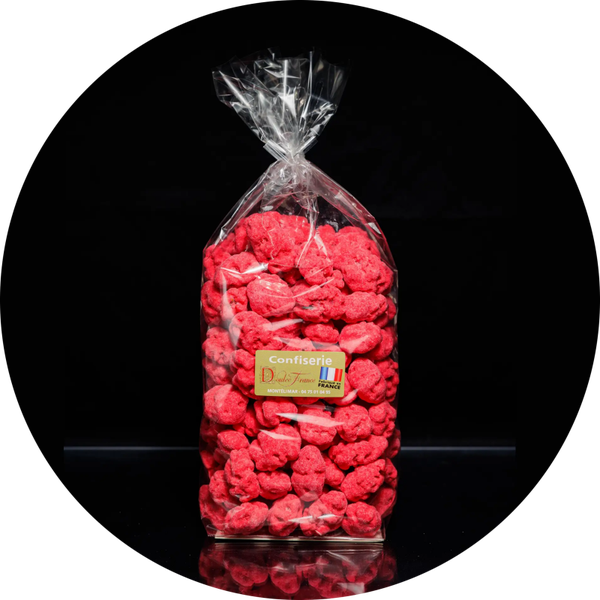 1 kg zak rode pralines Verp 12
