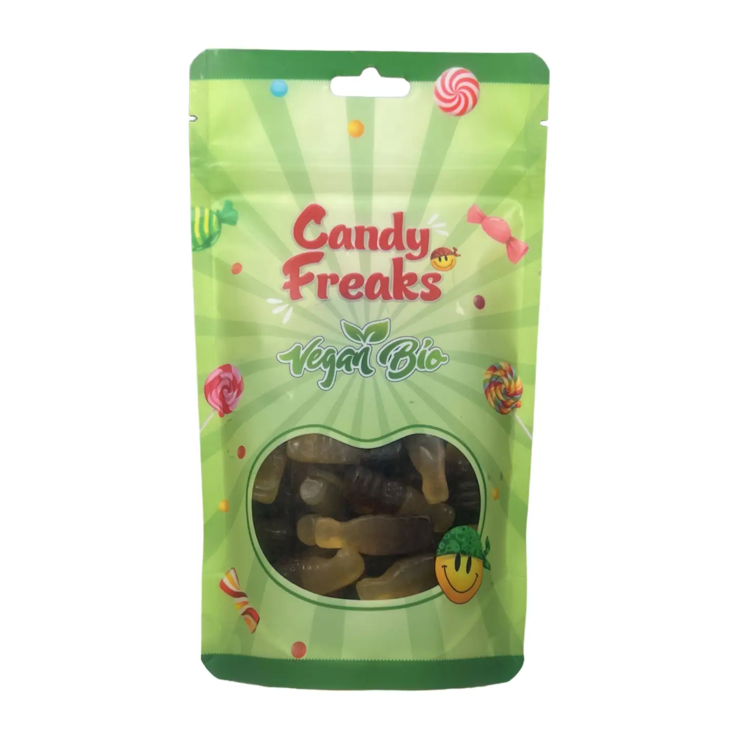Frisse cola - Candy Freaks - vegan en biologisch snoep Verp 6