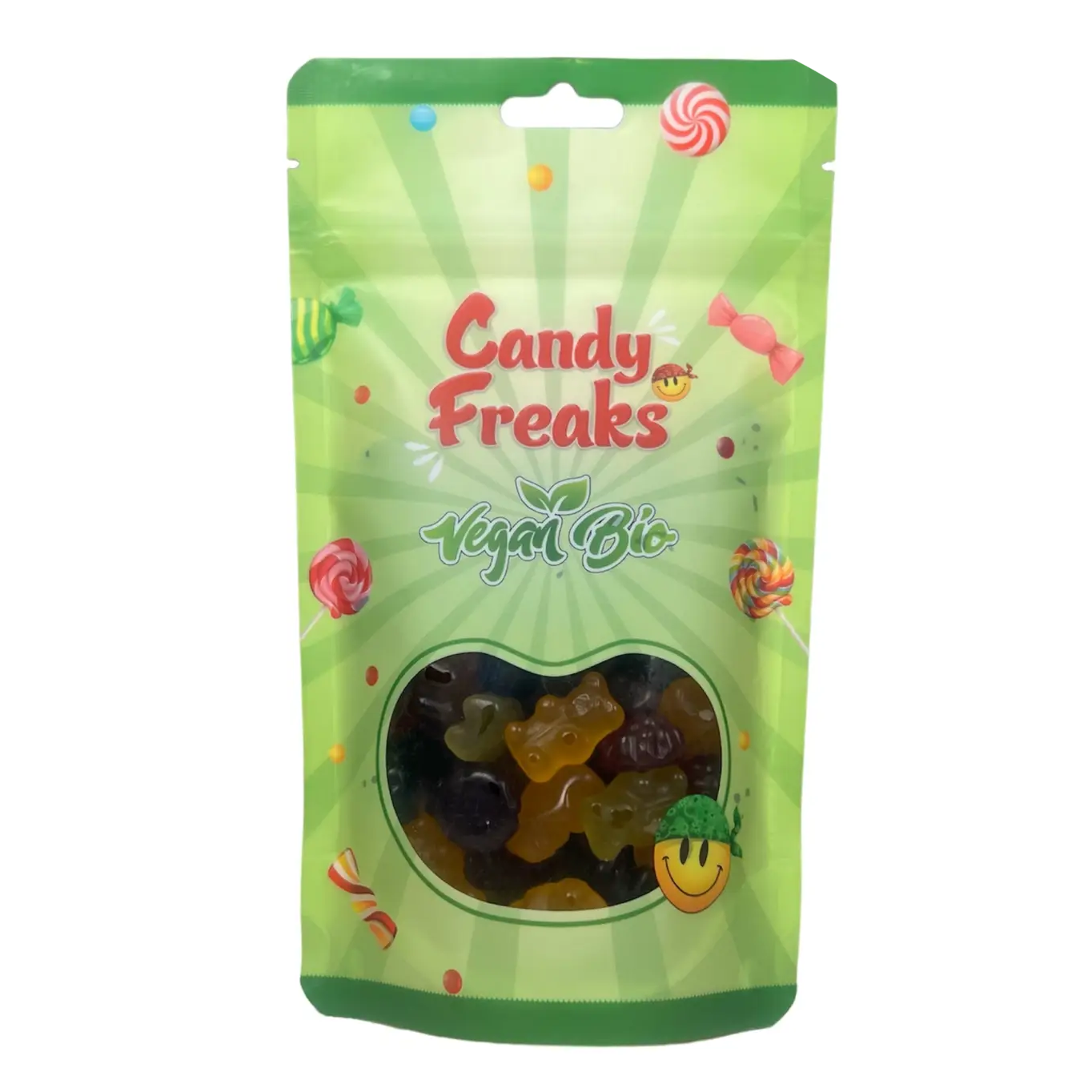 Besberen - Candy Freaks - Veganistische en biologische snoepjes Verp 6