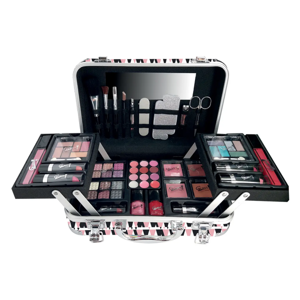 UBM Beauty MakeUp Cosmetics - Roze xxxl Make-up koffer Verp 6