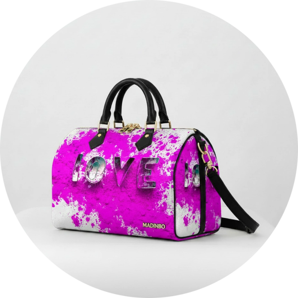 BAULETTO MADINBO - MADE IN ITALY - MET LOVE PRINT Verp 6