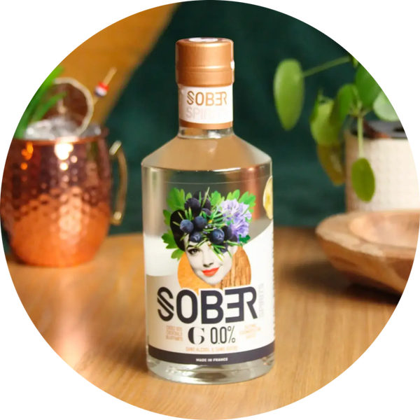 Sober Spirits G 0,0% 50cl - Alcoholvrije gin-alternatief Verp 6