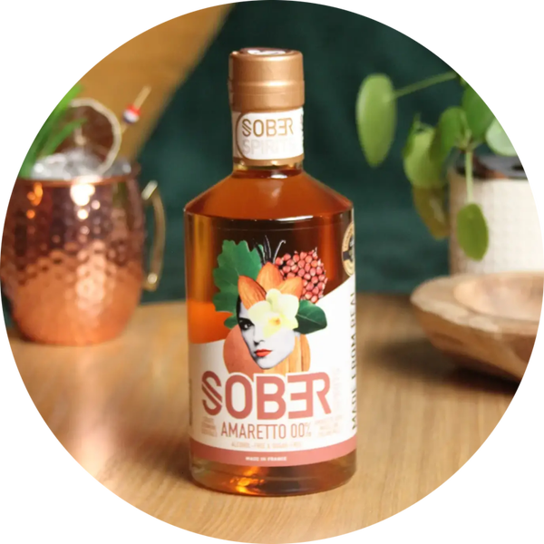 Sober Spirits Amaretto 0,0% alcohol 50 cl Verp 6