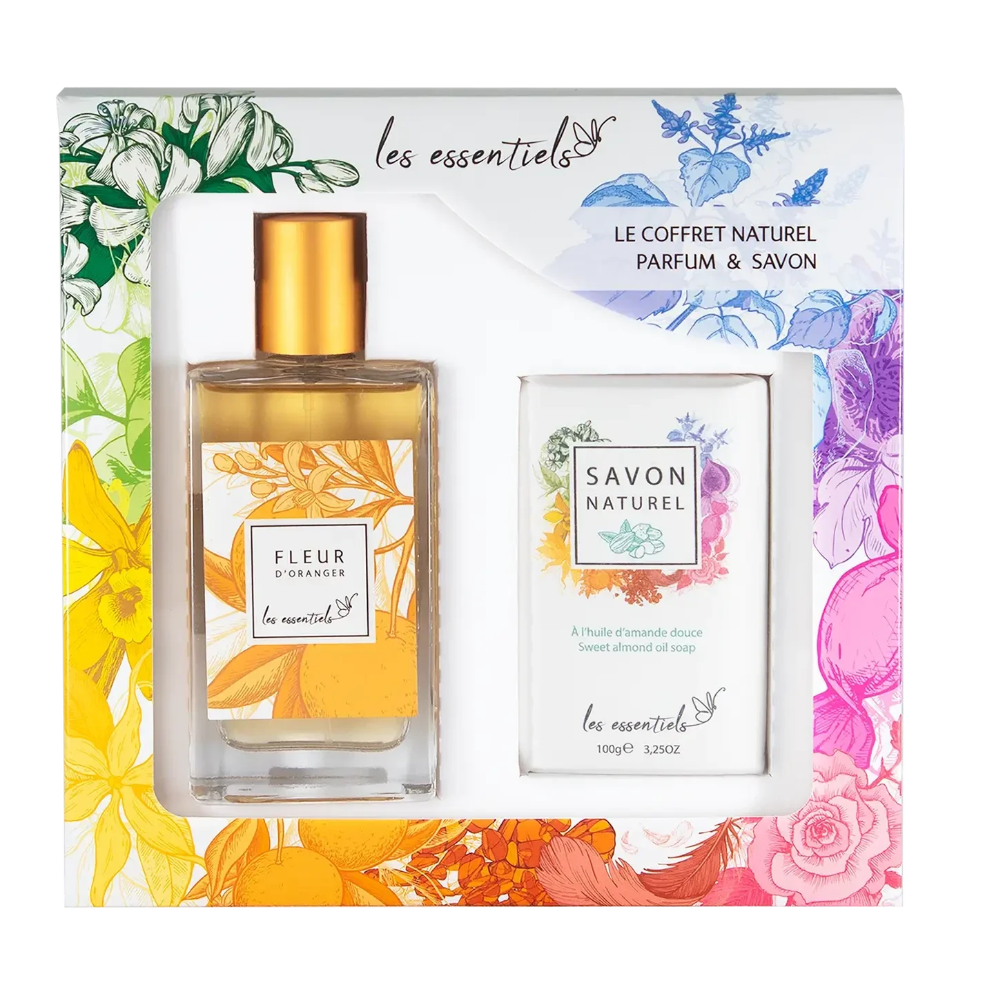 Natuurlijk parfum en zeep duo set – ORANJEBLOESSEM Verp 12