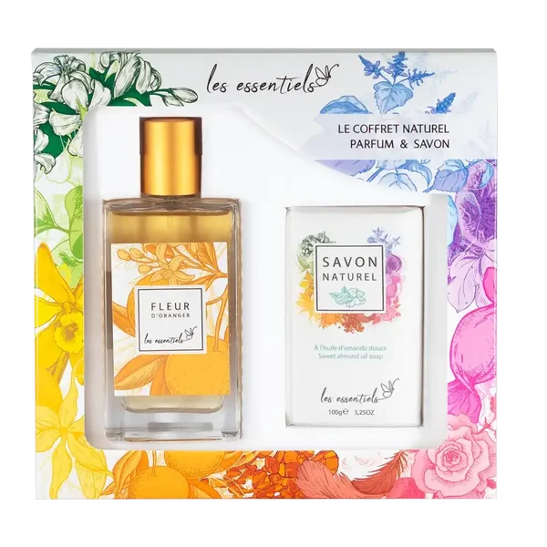 Natuurlijk parfum en zeep duo set – ORANJEBLOESSEM Verp 12