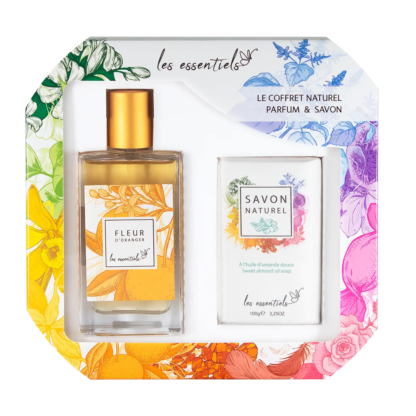 Natuurlijk parfum en zeep duo set – ORANJEBLOESSEM Verp 12