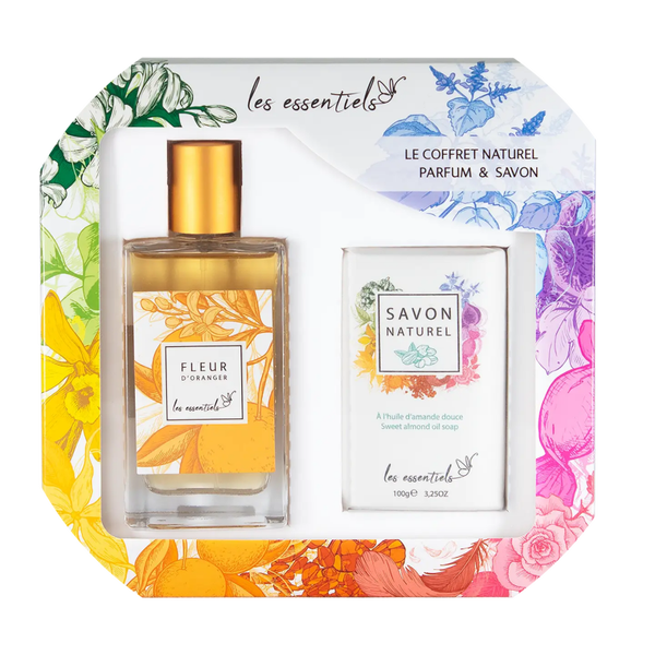 Natuurlijk parfum en zeep duo set – ORANJEBLOESSEM Verp 12